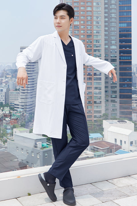 Image of Men’s Long Lab Coats - Zenir