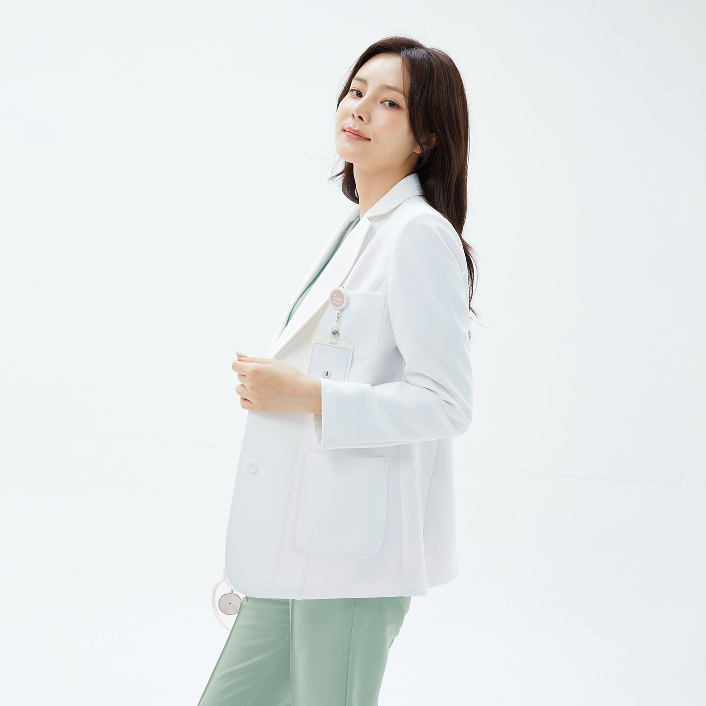 TUL l Women's LCW-21 Short Lab Coat - White – Zenir
