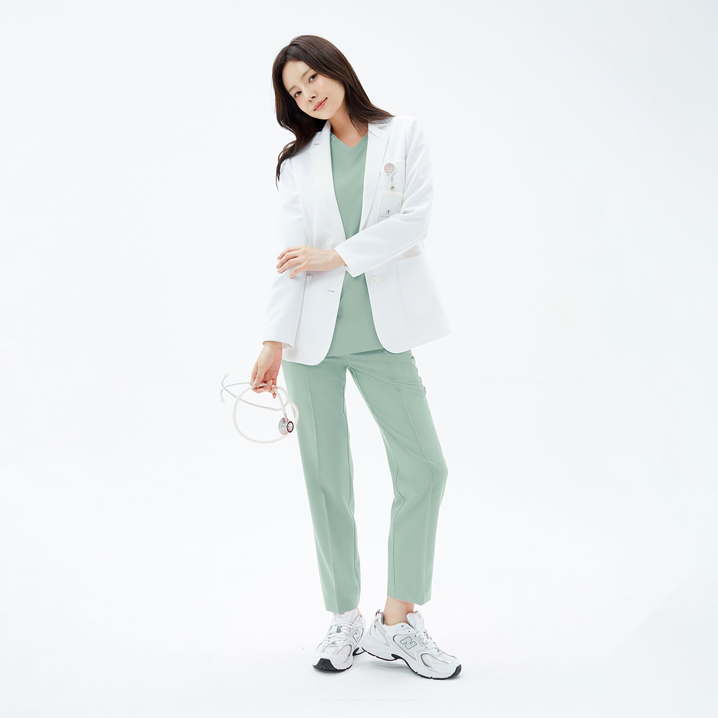 TUL l Women's LCW-21 Short Lab Coat - White – Zenir