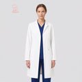Zenir | Structured Nuevo Long Lab Coat LCW-203 - Ivory White
