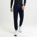 Zenir | Men's Zipper Pocket Jogger Scrub Pants - Eco Navy