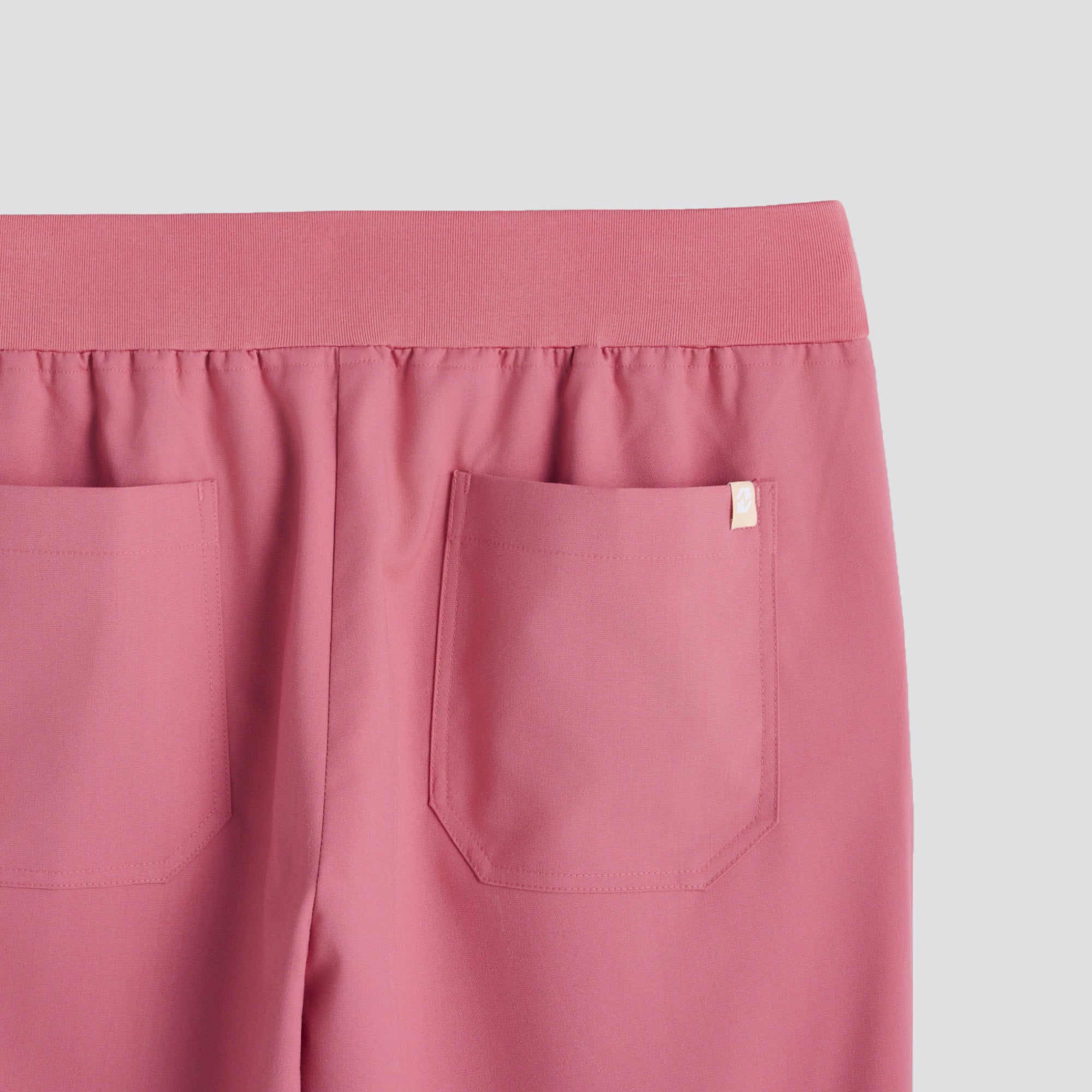 Image of Zenir | Women's Signature Straight Scrub Pants - Coral Pink