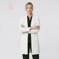 Zenir | Structured Nuevo Long Lab Coat LCW-203 - Ivory White