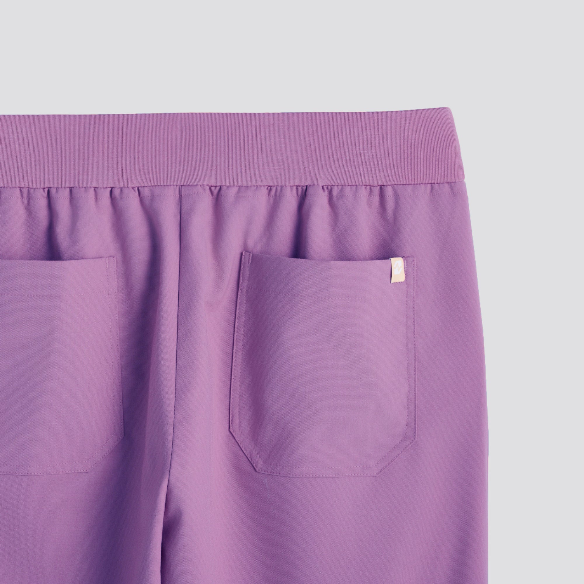 Image of Zenir | Women's Signature Straight Scrub Pants - Mauve Pink