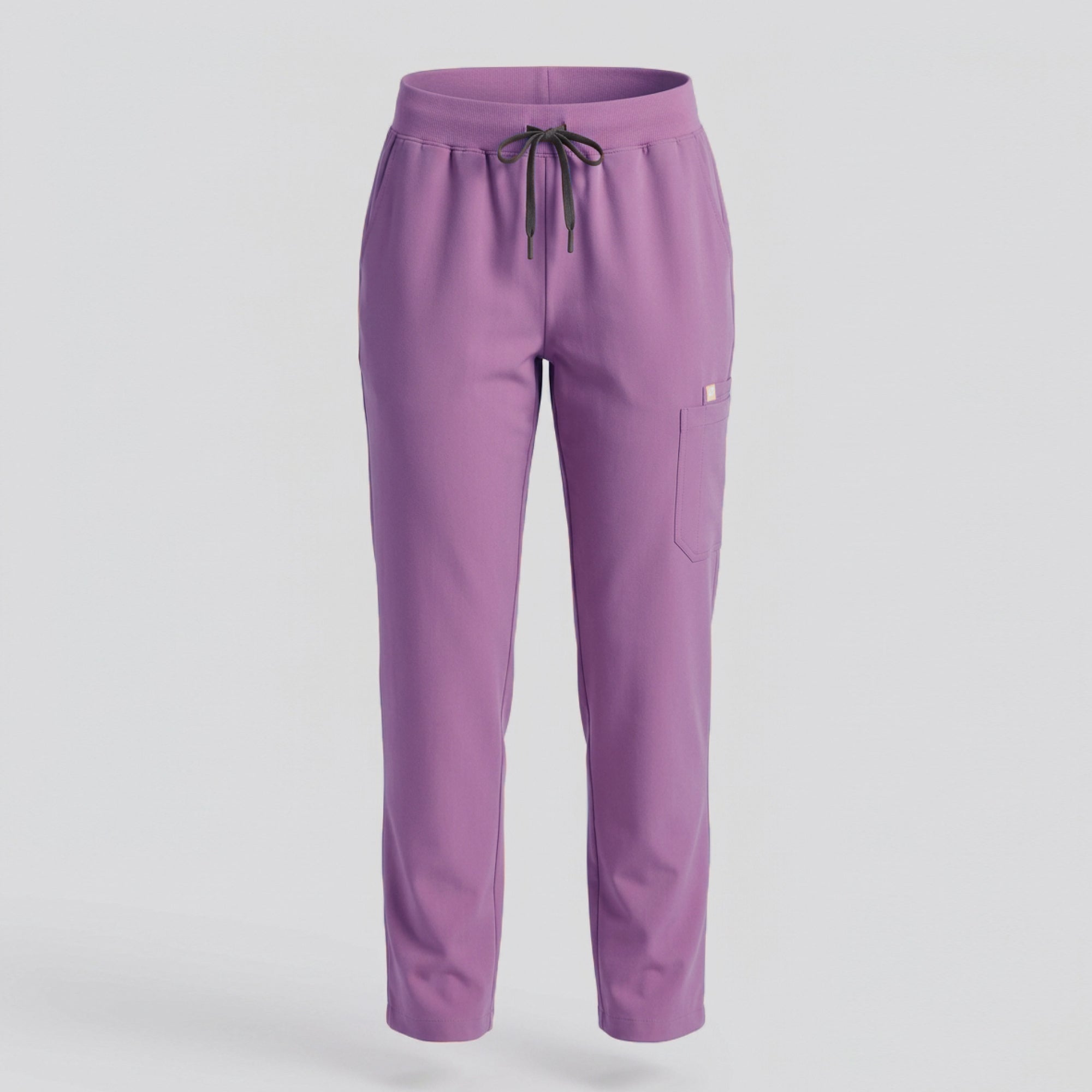 Image of Zenir | Women's Signature Straight Scrub Pants - Mauve Pink