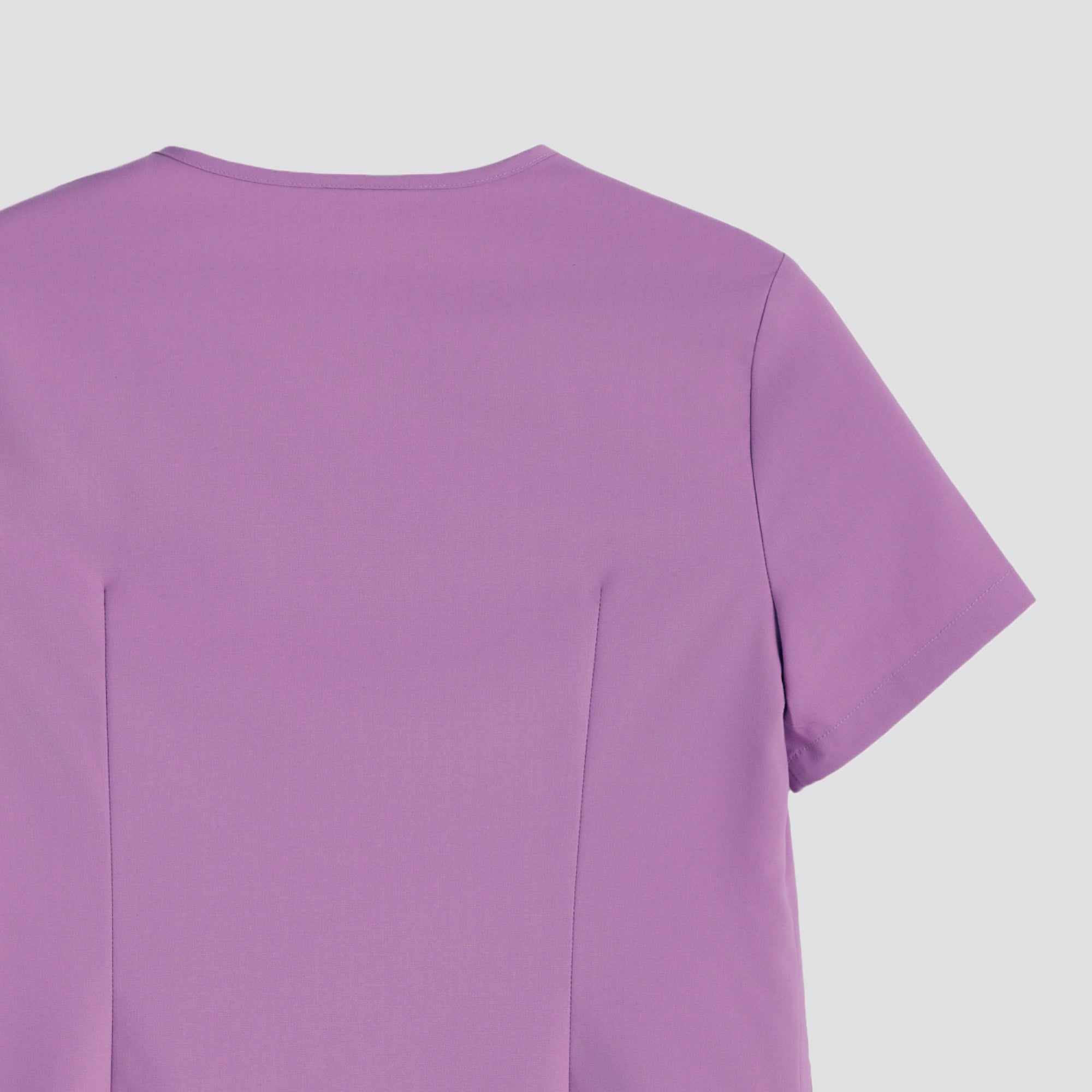 Image of Zenir | Women's VersaPocket Scrub Top - Mauve Pink