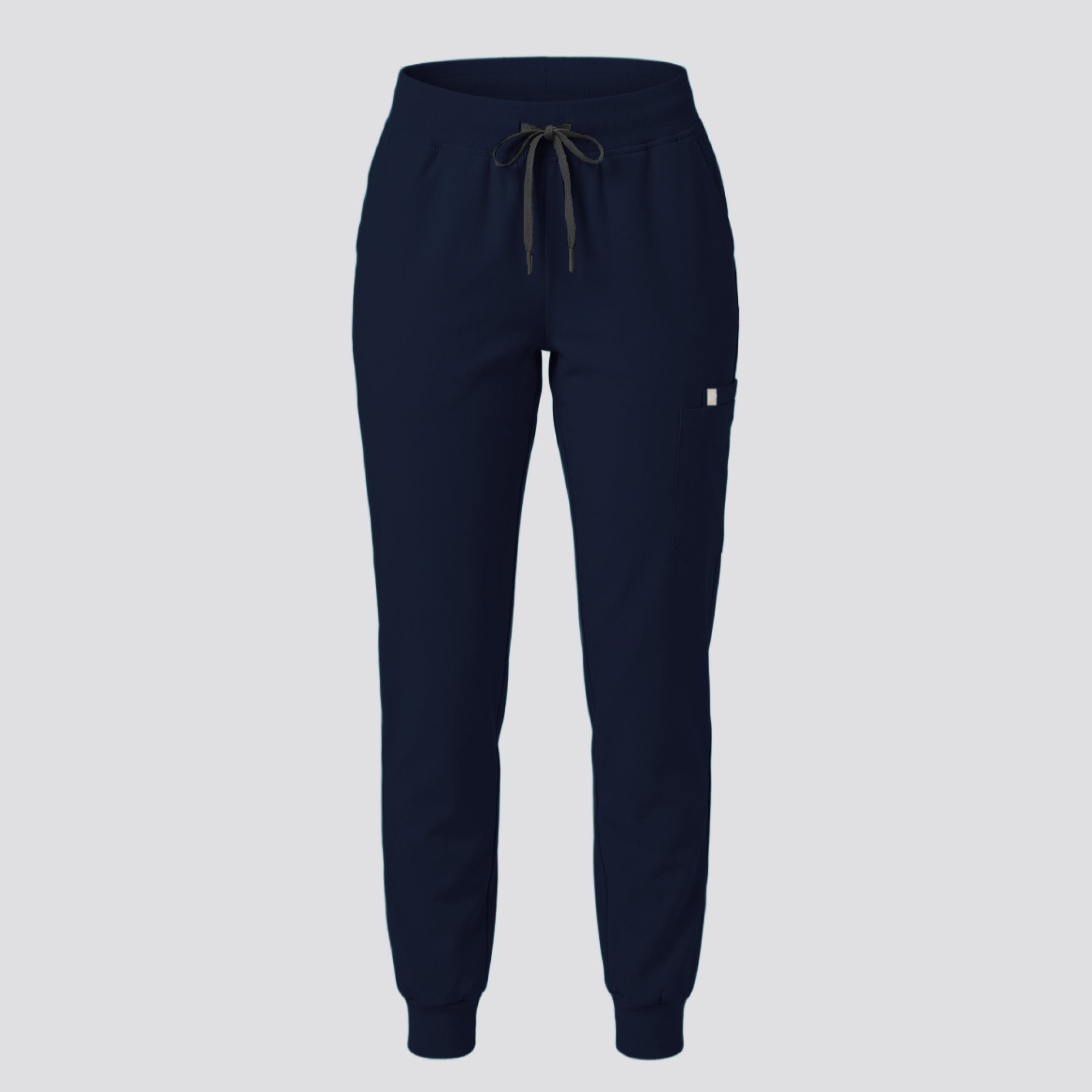 Image of Zenir | Women's Easy-Fit Jogger Scrub Pants - Navy