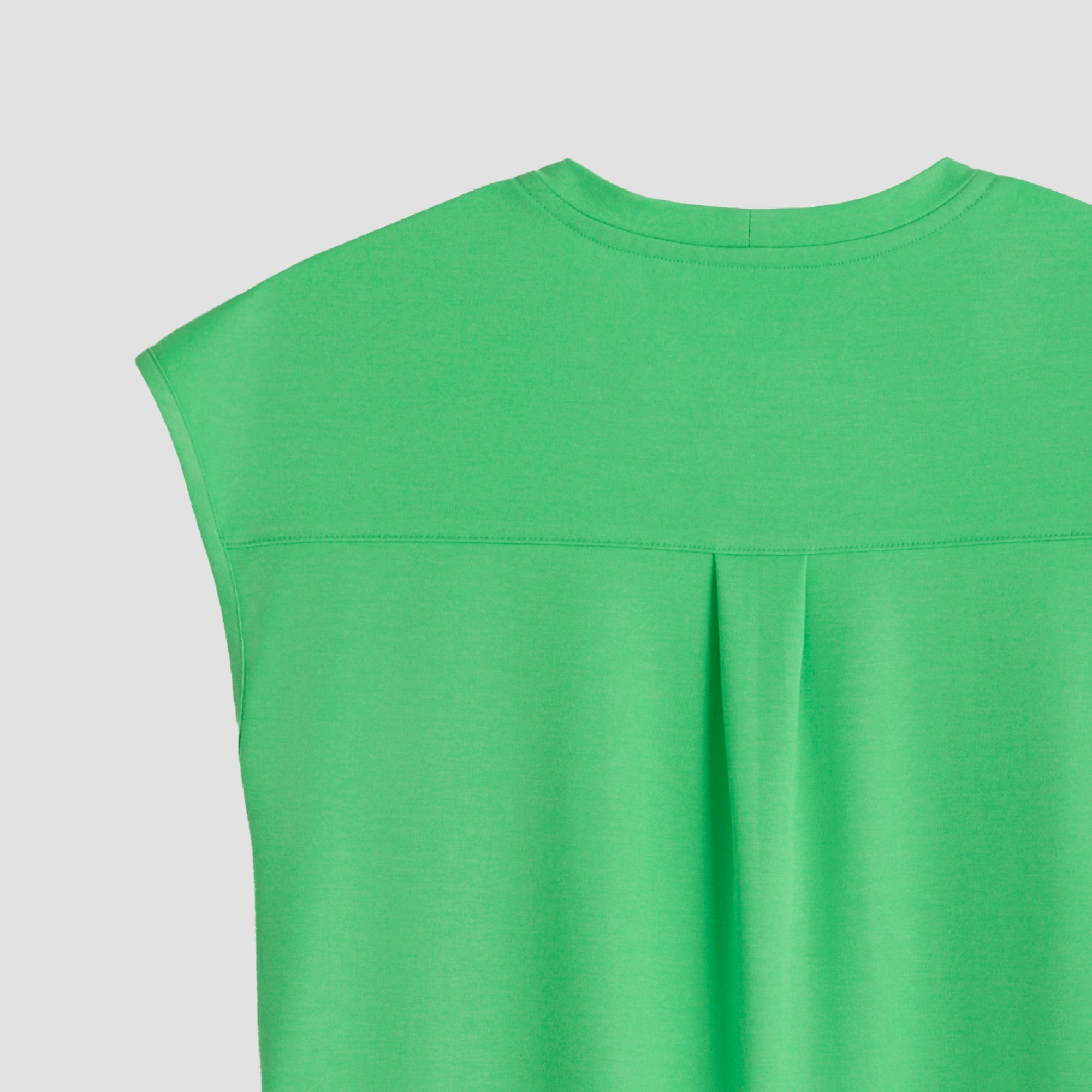 Image of Zenir | Women's Soft Stretch Crewneck Scrub Top - Pistachio Green