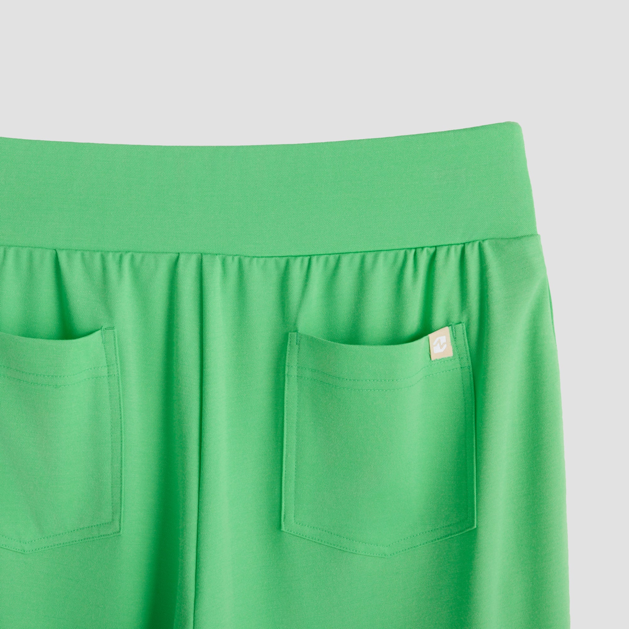 Image of Zenir | Women's Soft Stretch High Waisted Jogger Scrub Pants - Pistachio Green