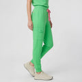 Zenir | Women's Soft Stretch High Waisted Jogger Scrub Pants - Pistachio Green