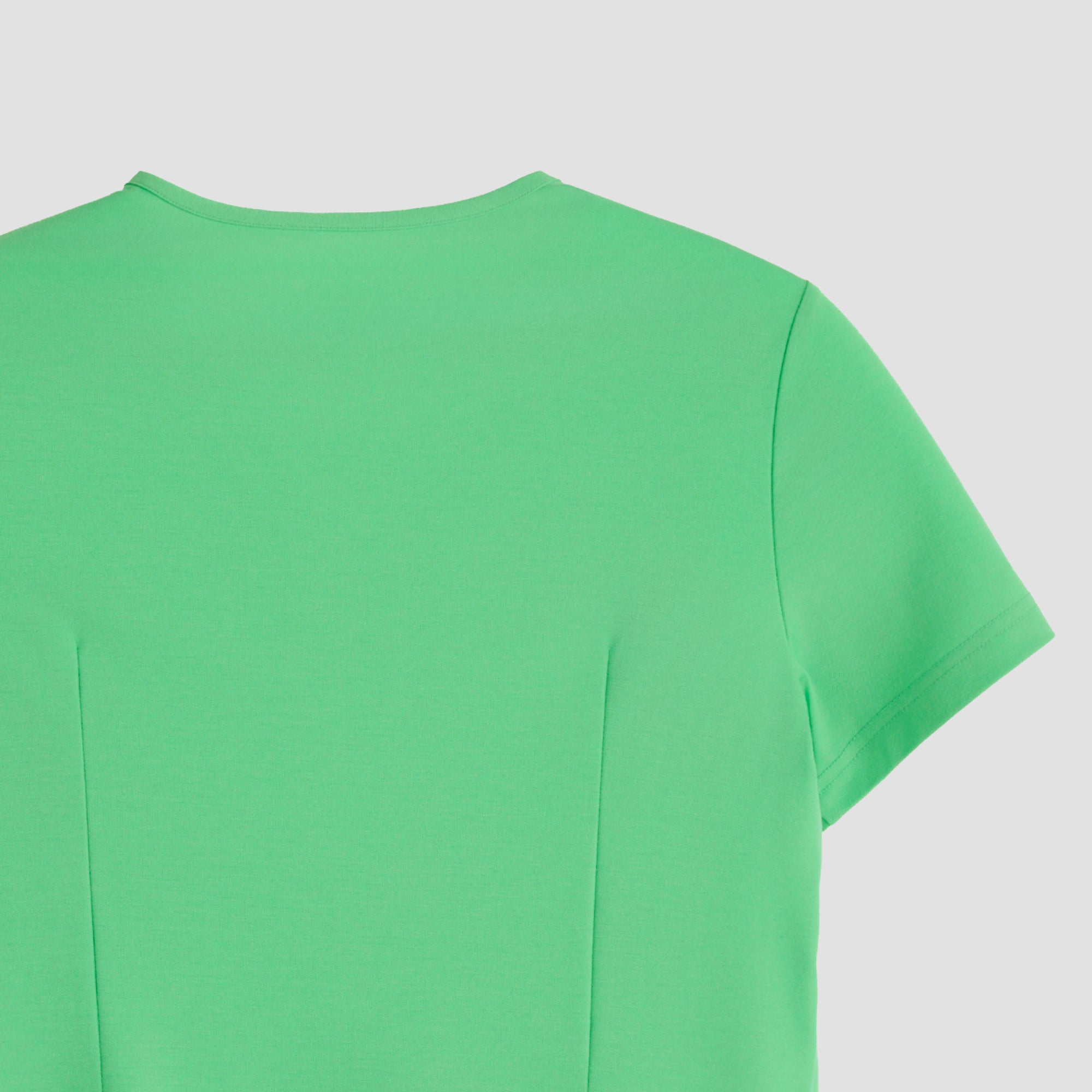 Image of Zenir | Women's Soft Stretch Scrub Top - Pistachio Green