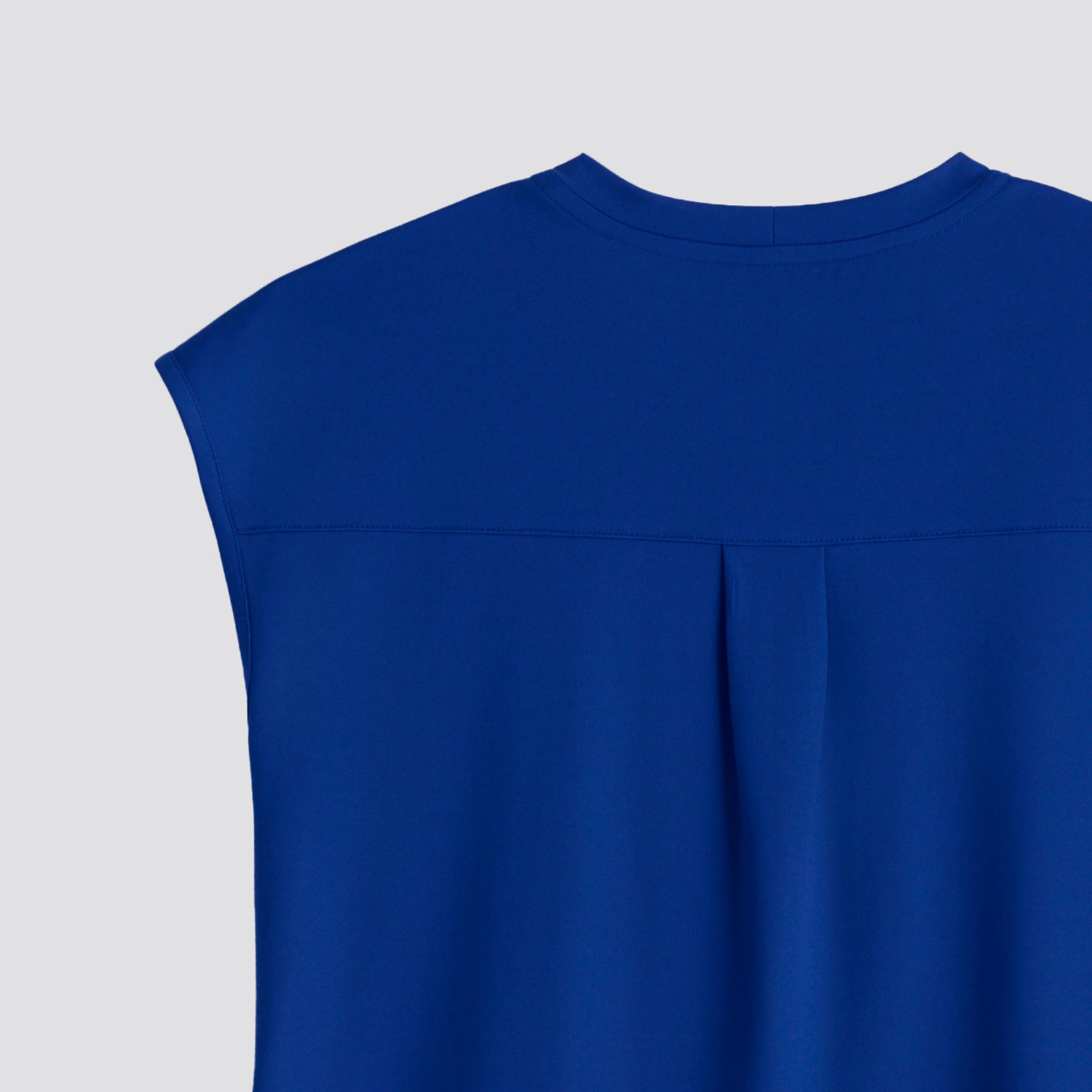 Image of Zenir | Women's Soft Stretch Crewneck Scrub Top - Royal Blue