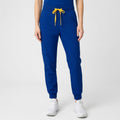 Zenir | Women's Soft Stretch High Waisted Jogger Scrub Pants - Royal Blue
