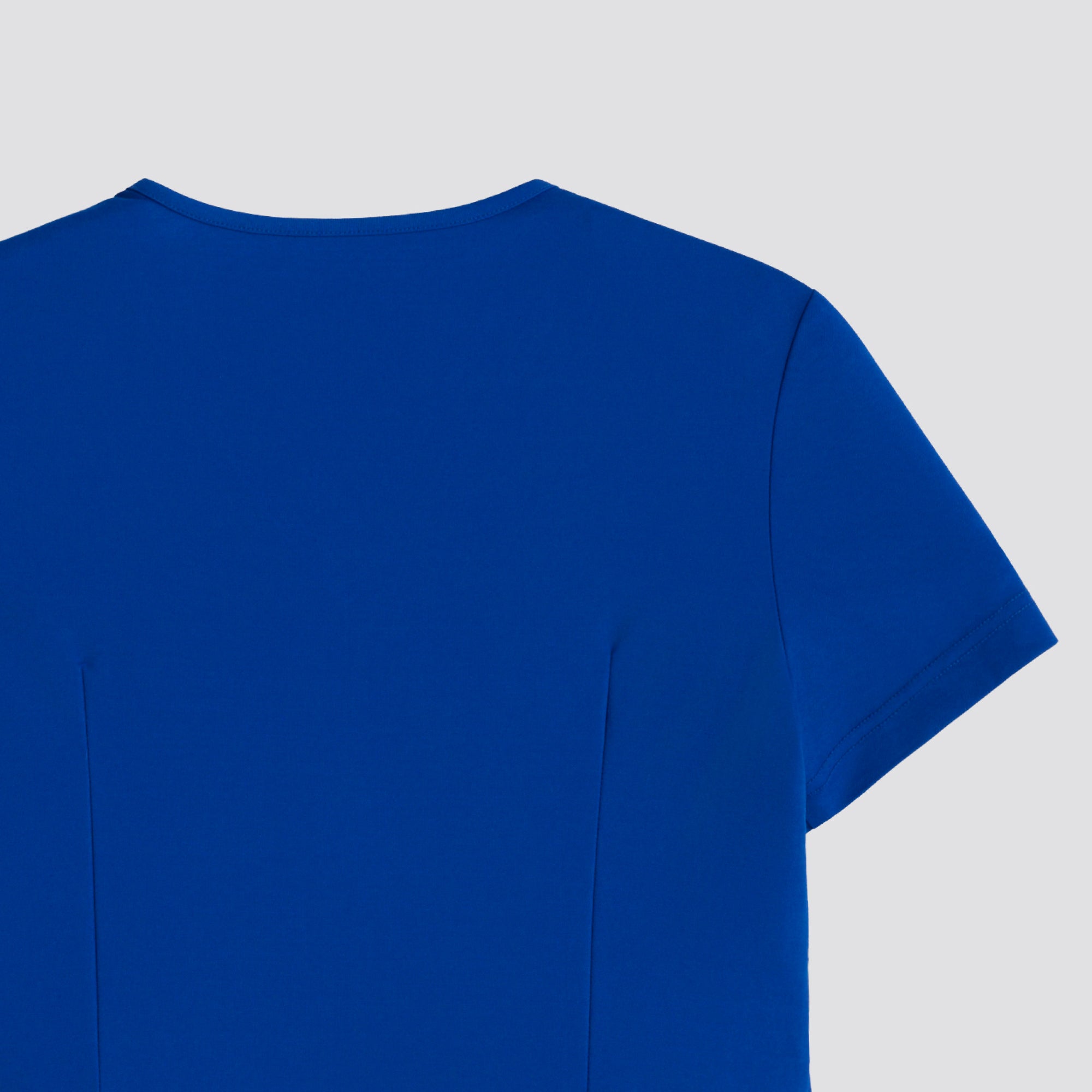 Image of Zenir | Women's Soft Stretch Scrub Top - Royal Blue
