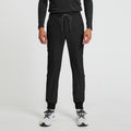Zenir | Men's Zipper Pocket Jogger Scrub Pants - Eco Black
