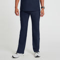 Zenir | Men's Zipper Pocket Straight Scrub Pants - Eco Navy