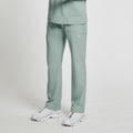 Zenir | Men's Essential 8-Pocket Straight Scrub Pants - Sage Green