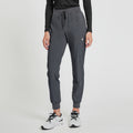Zenir | Women's Easy-Fit Jogger Scrub Pants - Charcoal Gray