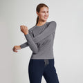 Zenir | Women's Essential Underscrub Top - Stone Gray