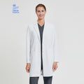 Zenir |  Women's Long Lab Coat LCW-103 - White