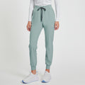 Zenir | Women's Easy-Fit Jogger Scrub Pants - Sage Green