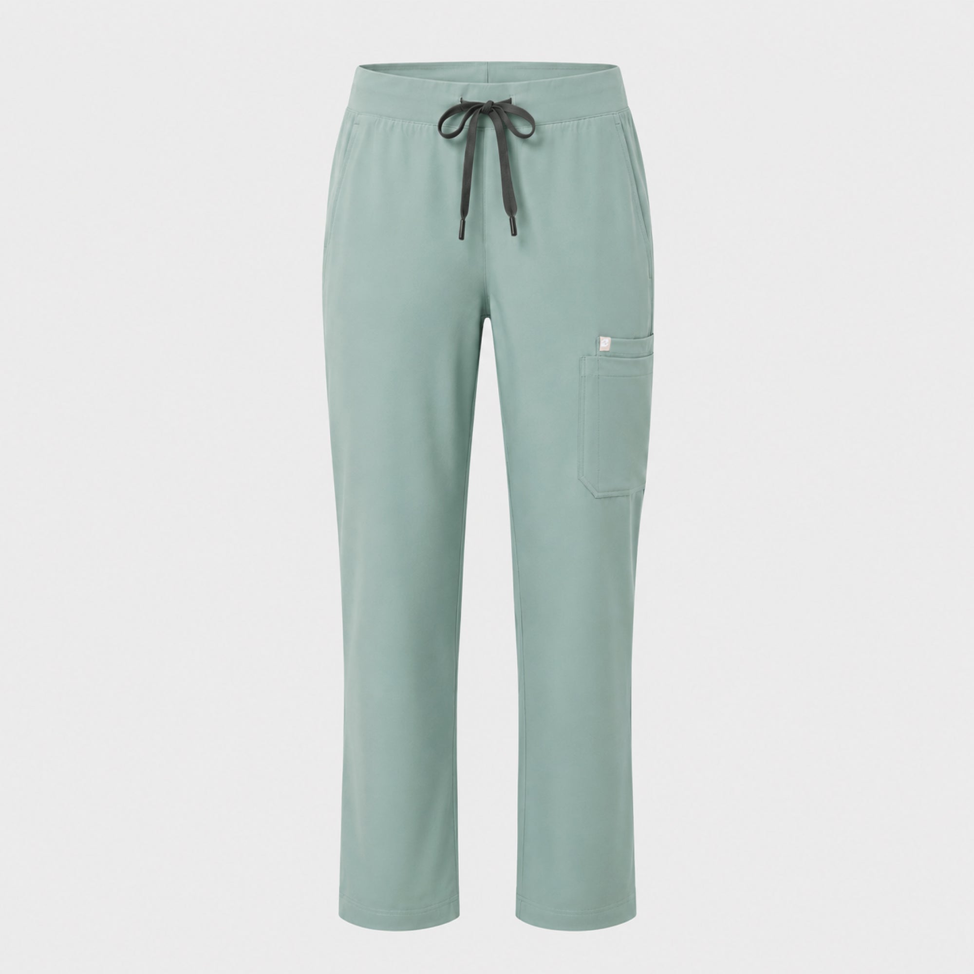 Image of Zenir | Women's Signature Straight Scrub Pants - Sage Green
