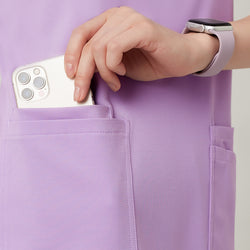 Image of TUL | OS-230 Women's Active Stretch Scrub Top - Lavender