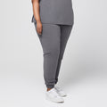 Zenir | Women's StretchFit Jogger Scrub Pants - Ash Gray