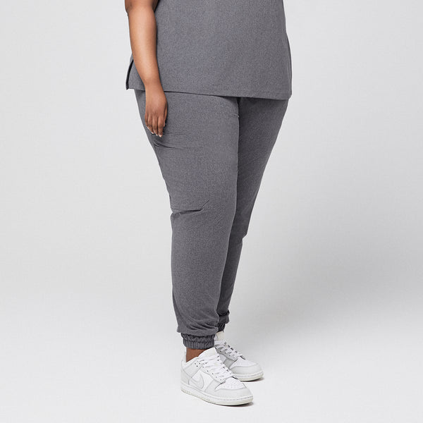 Zenir | Women's StretchFit Jogger Scrub Pants - Ash Gray