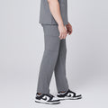 Zenir | Men's Relaxed Side Pocket Scrub Pants - Ash Gray