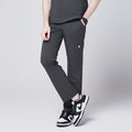 Zenir | Men's 8-Pocket Straight Scrub Pants - Charcoal Gray
