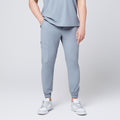 Zenir | Men's StretchFit Jogger Scrub Pants - Cool Gray