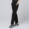 Zenir | Women's Line Banding Scrub Pants - Eco Black
