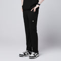 Zenir | Men's 8-Pocket Straight Scrub Pants - Eco Black