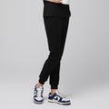 Zenir | Women's Zipper Pocket Jogger Scrub Pants - Eco Black