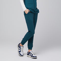 Image of Zenir | Women's StretchFit Jogger Scrub Pants - Ocean Teal