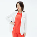 TUL | Women's LCW-16 Prime Short Lab Coat - White