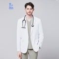 Zenir | Men's Short Lab Coat LCM-01 - White