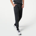 Zenir | Men's Zipper Pocket Jogger Scrub Pants - Deep Gray